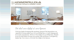 Desktop Screenshot of hjemmepatruljen.dk